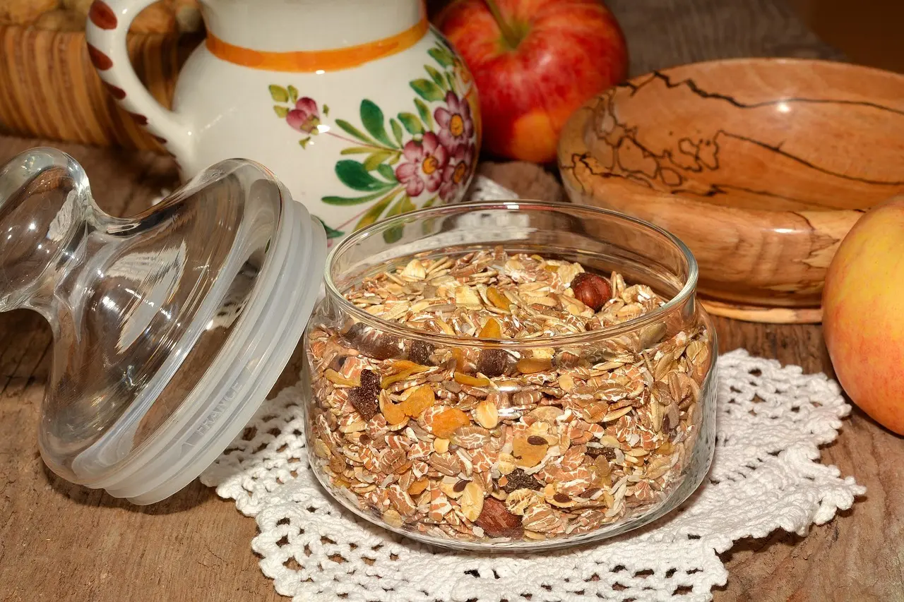 Granola og morgenbord